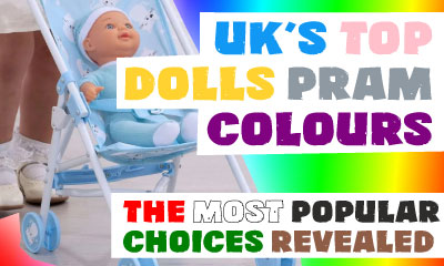 UK's Top Doll Pram Colours: The Most Popular Choices Revealed!