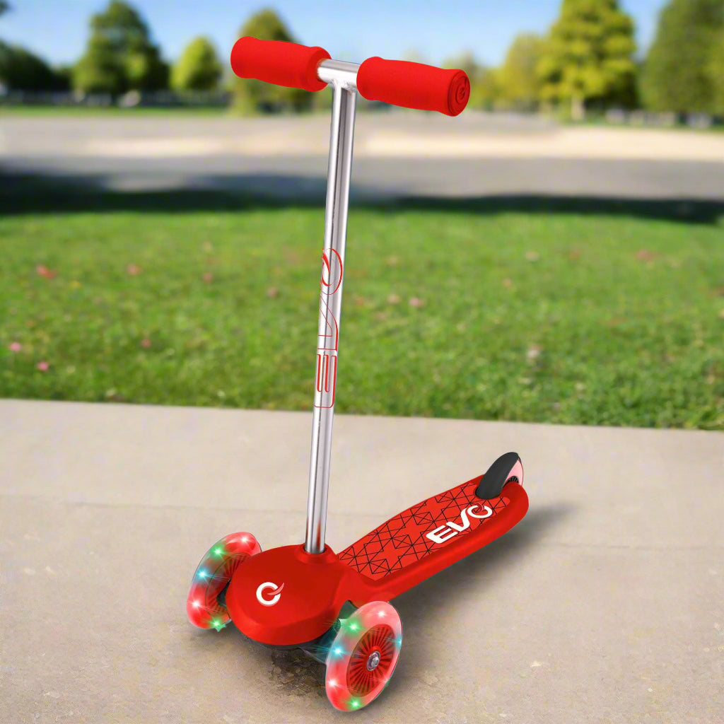 EVO Light-Up Move 'N' Groove Scooter - Red