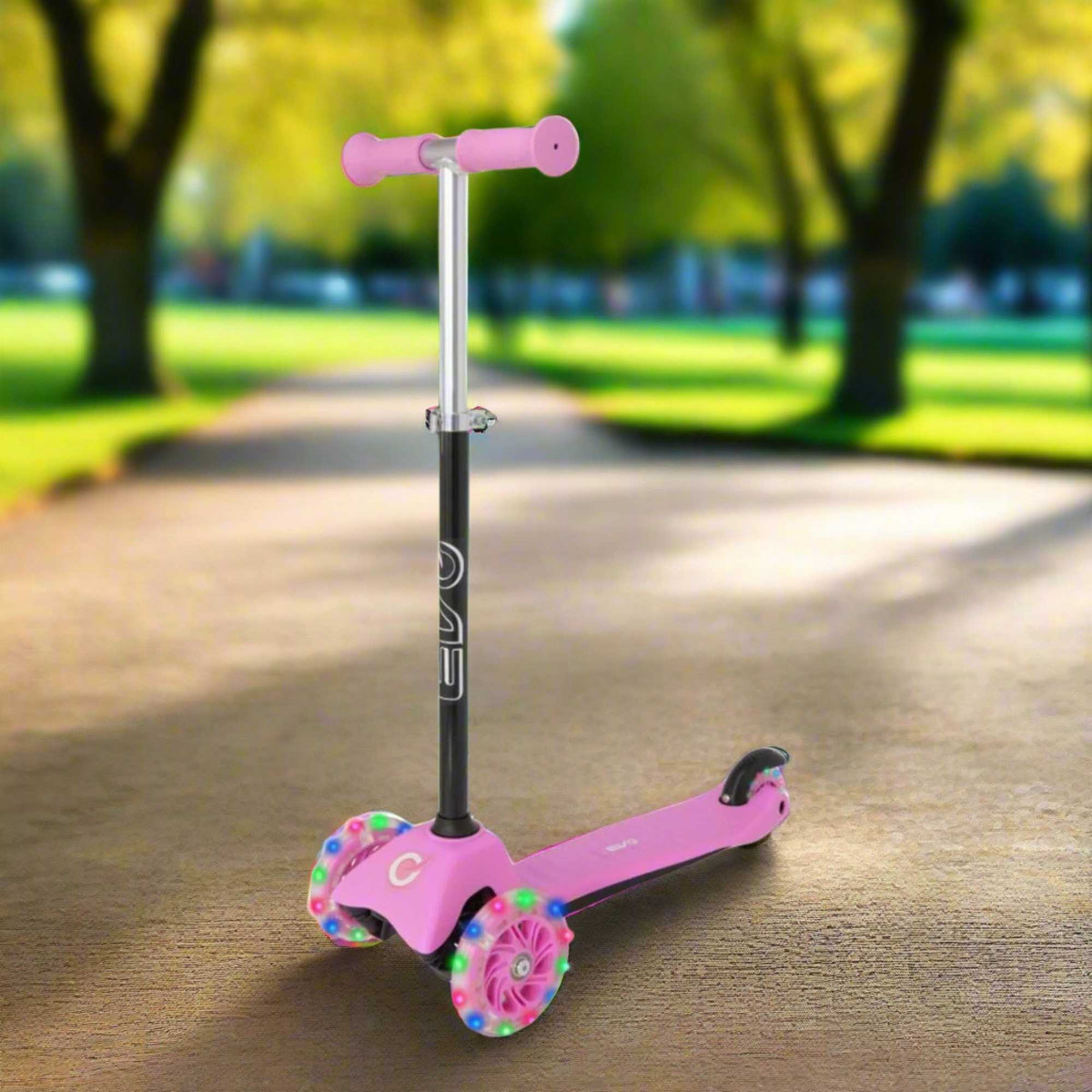 EVO Light Up Mini Cruiser Scooter - Baby Pink