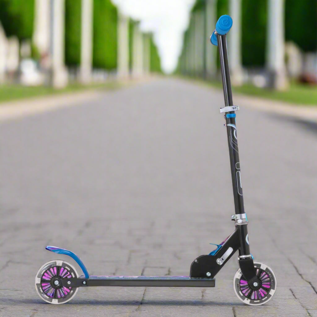 EVO Light Up Inline Scooter - Blue
