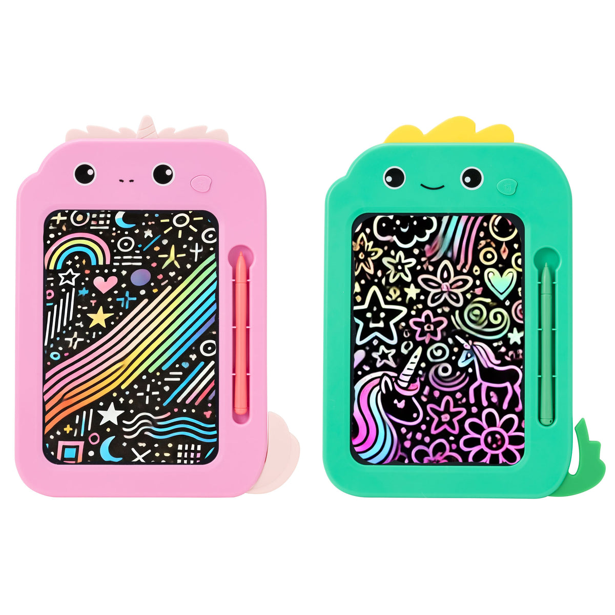 Fun Craft LCD Writing Tablet – Unicorn Reusable Kids Drawing & Doodle Board