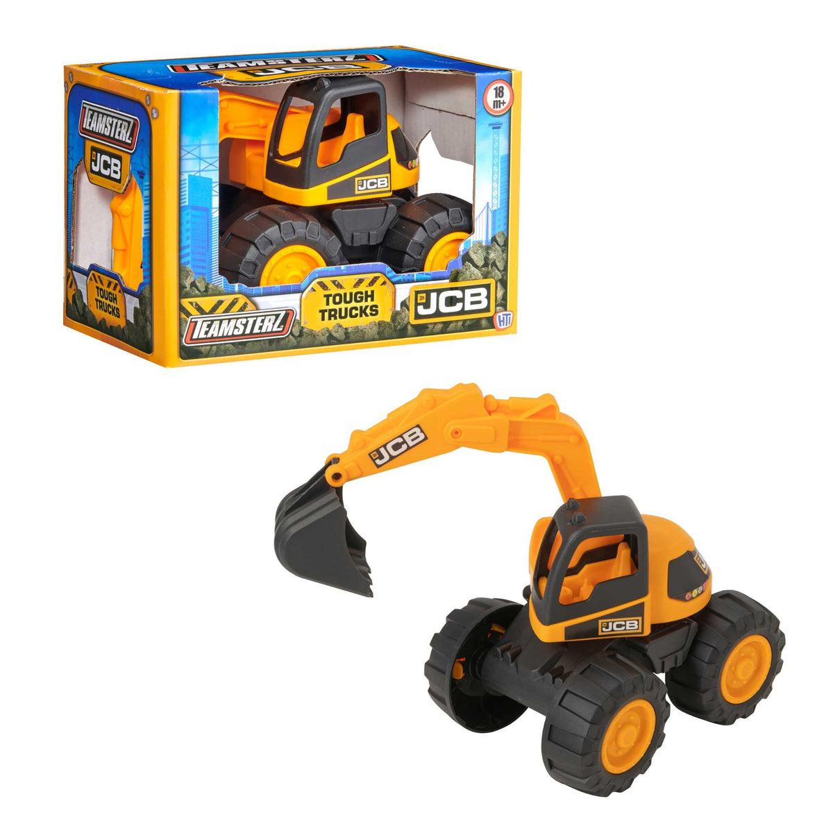 Teamsterz JCB 7" Excavator Construction Truck