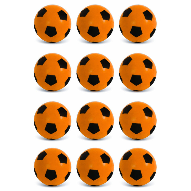 Foam Football Pack Of 12 - Orange