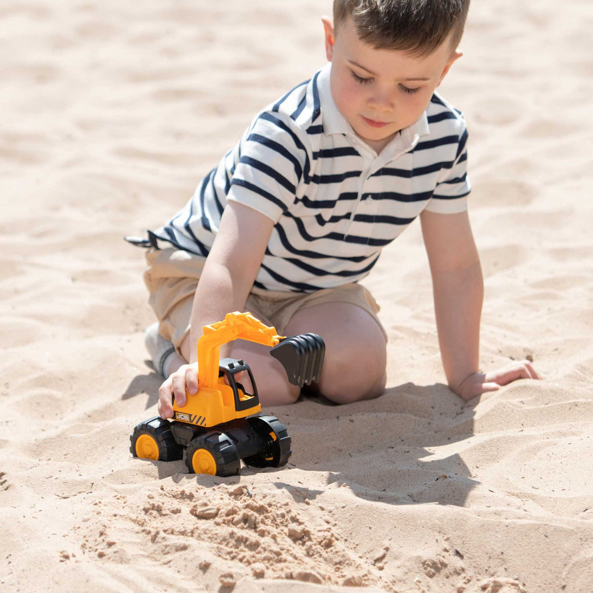 Teamsterz JCB 7" Excavator Construction Truck
