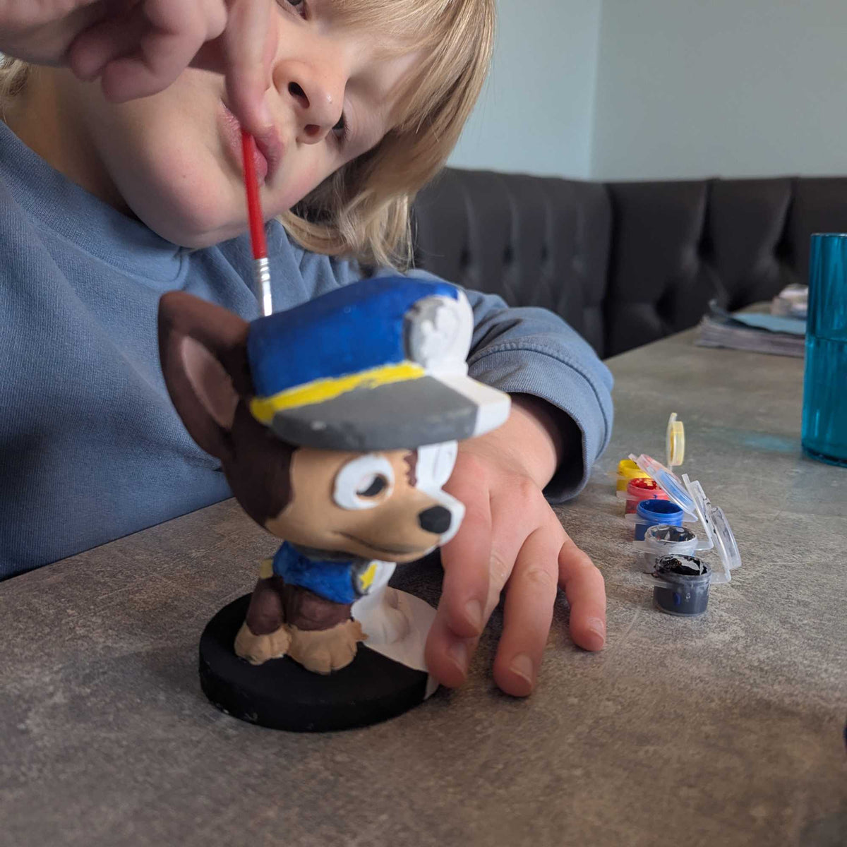 Paw Patrol Paint Your Own Chase & Police Car – Creative Craft Kit