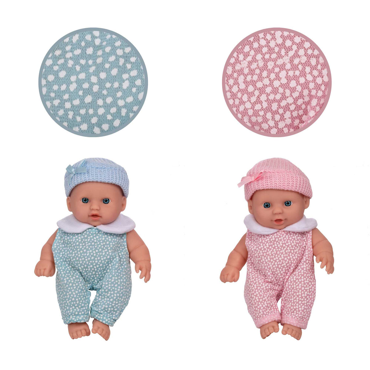 BabyBoo Cutie Baby Doll - Blue