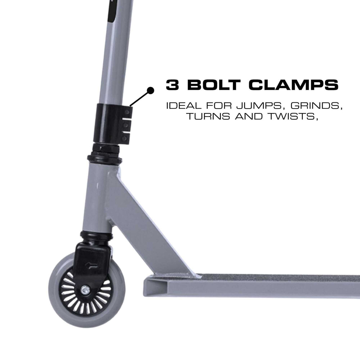 EVO Viper Stunt Scooter - Grey