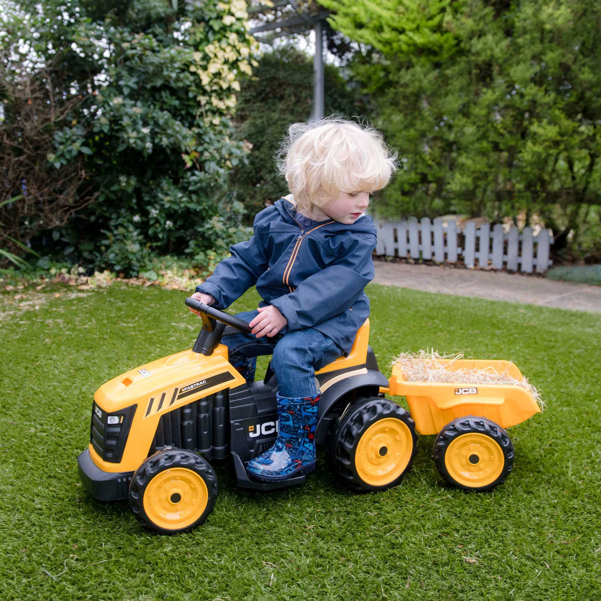 JCB Battery Operated Tractor Ride-On
