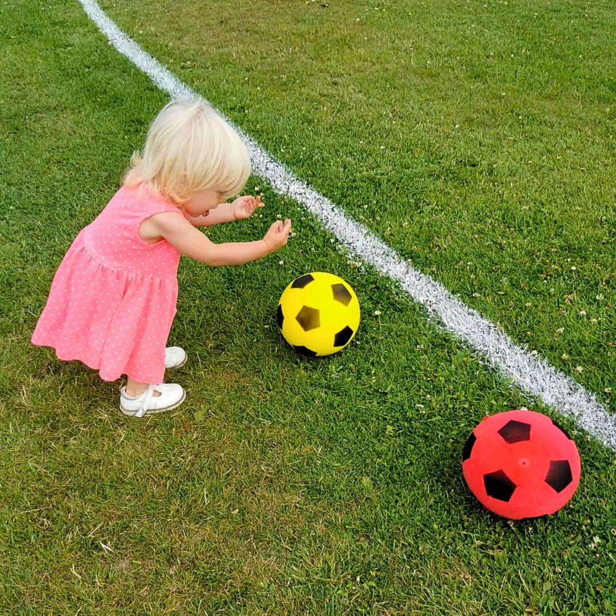 Foam Football Pack Of 12 - Red
