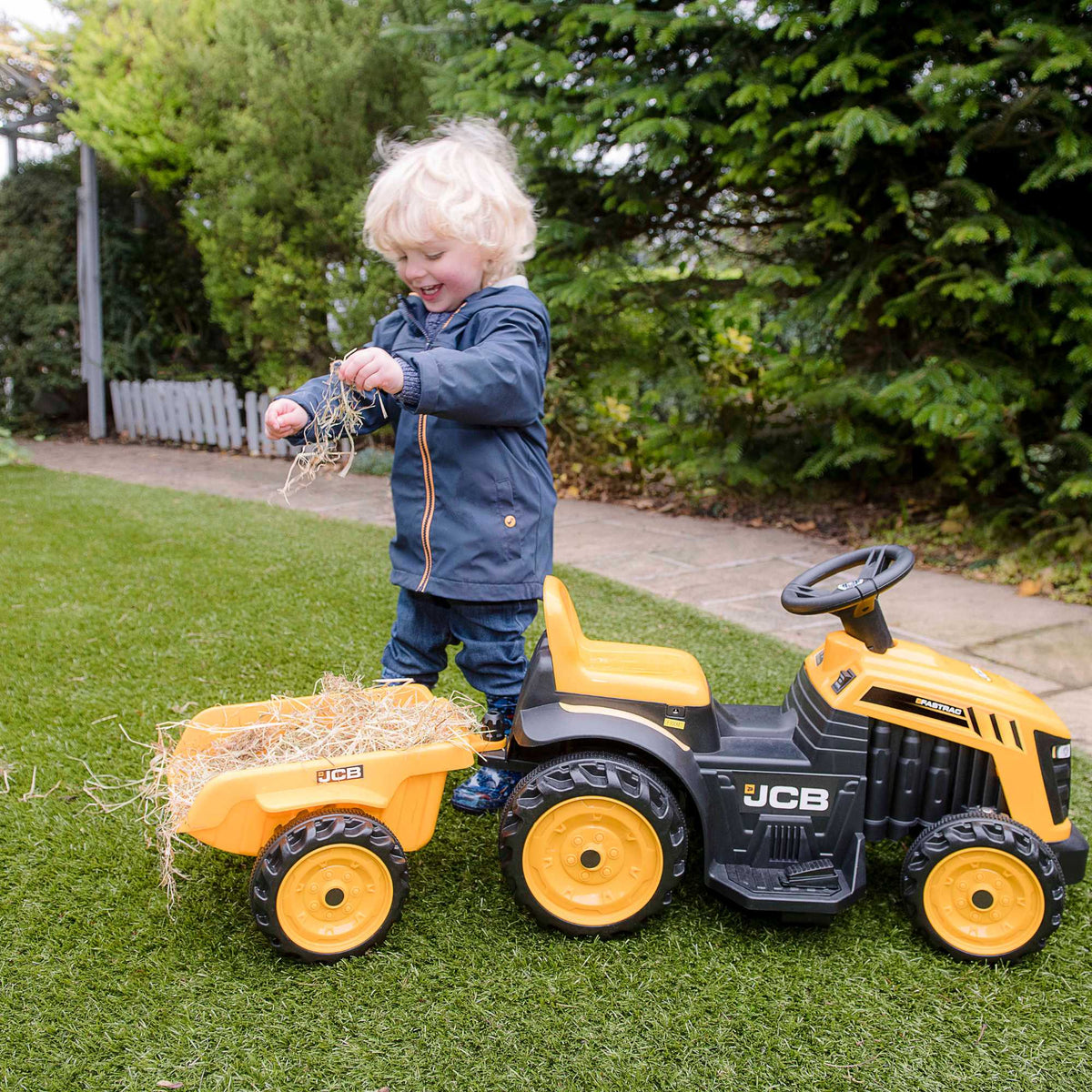 JCB Battery Operated Tractor Ride-On