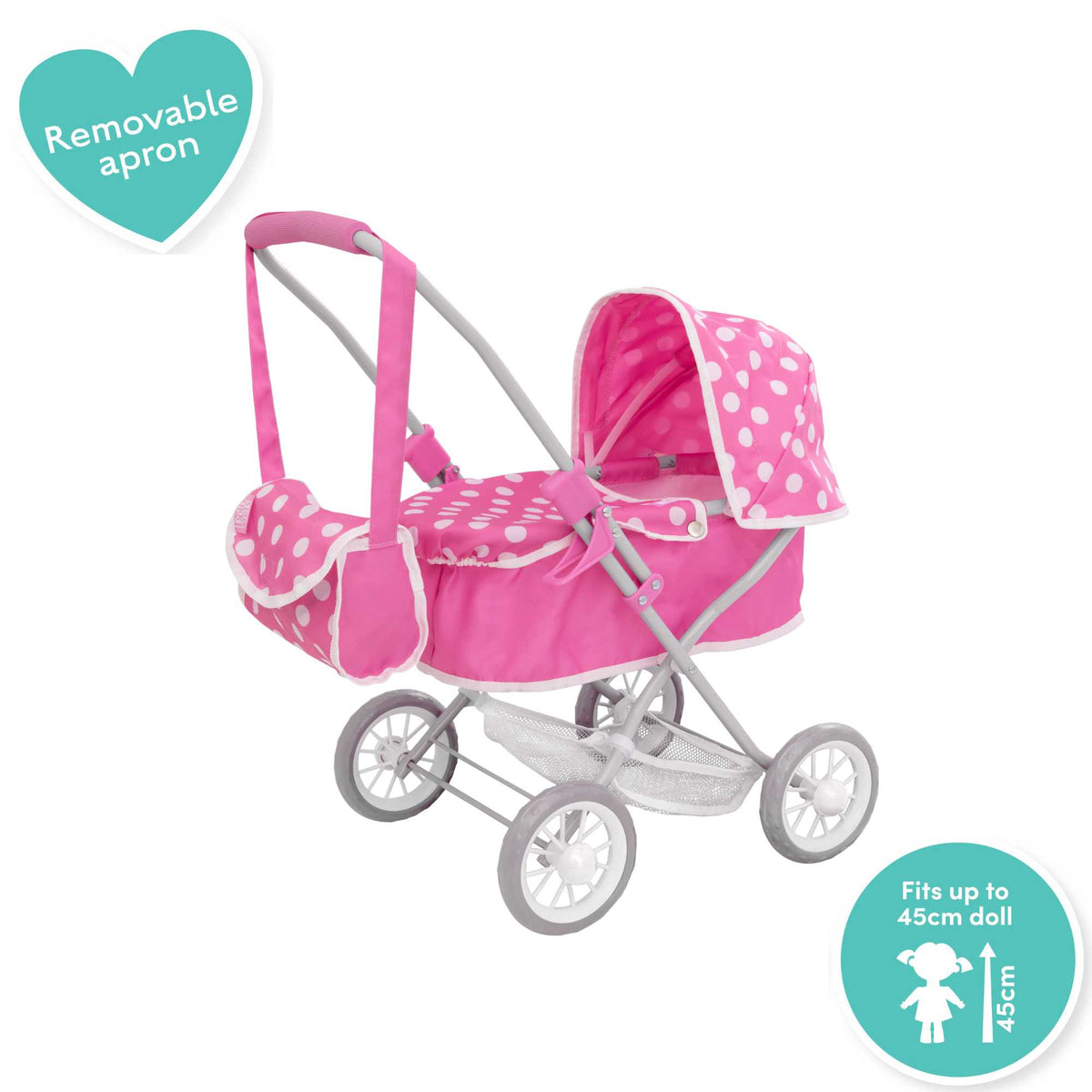 Dolly Tots Cutie Dolls Pram