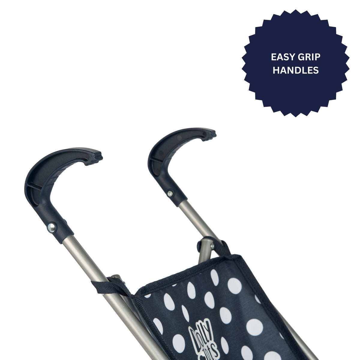 Dolly Tots Single Dolls Stroller - Navy