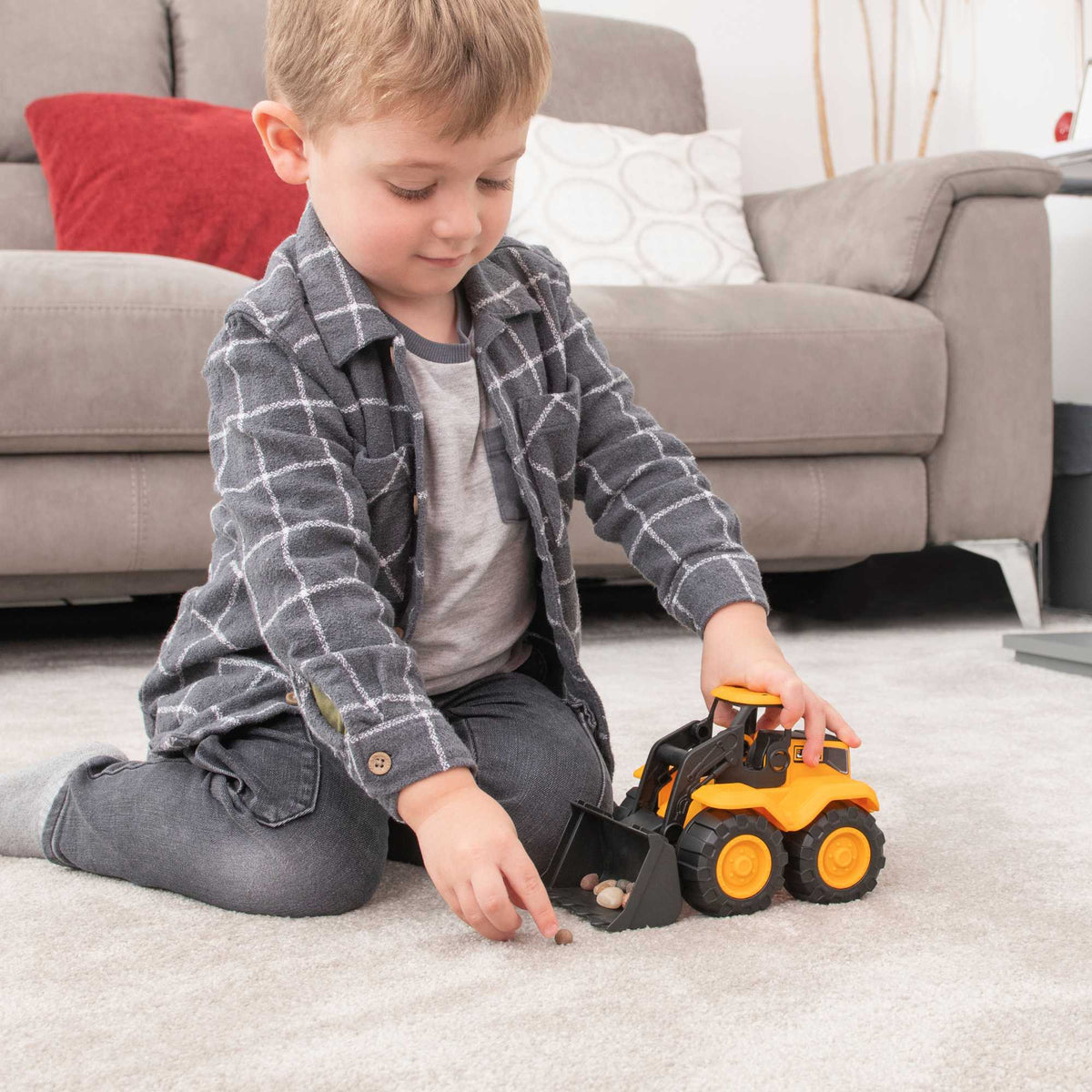 Teamsterz JCB 7" Wheel Loader Construction Truck