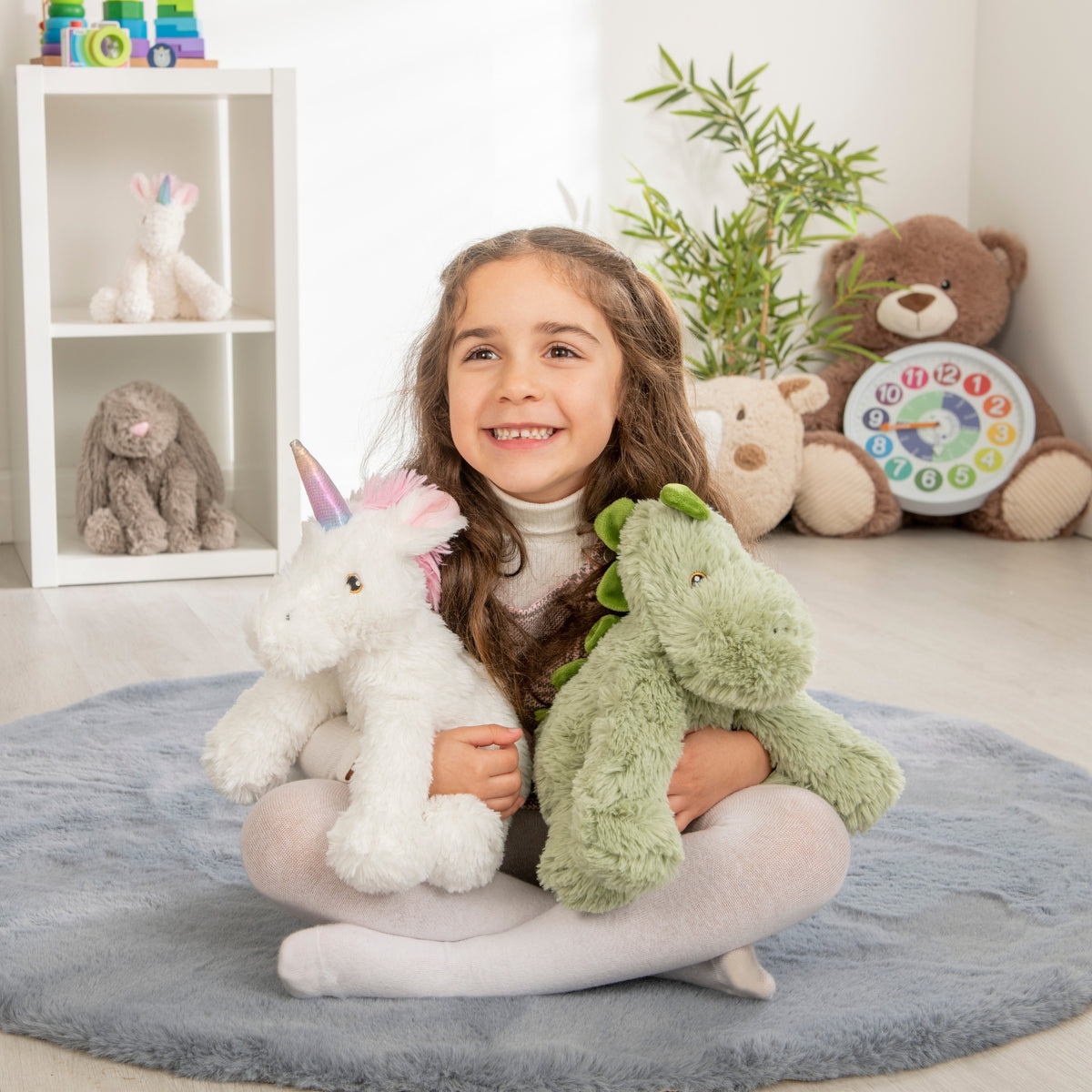 Bella & Bee Soft Plush Teddy - Dino