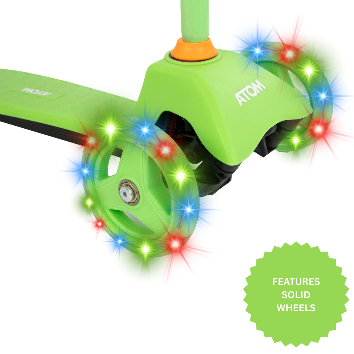 ATOM Light Up Mini Cruiser Scooter - Dinosaur