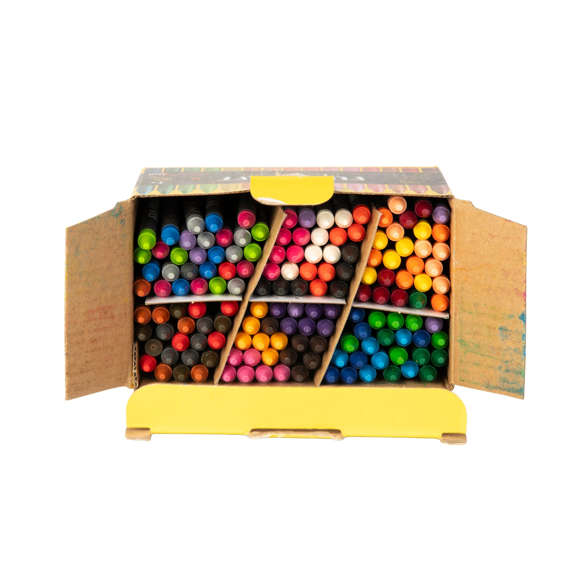 Fun Craft 150 Coloured Crayons – Large Kids Colouring & Art Set