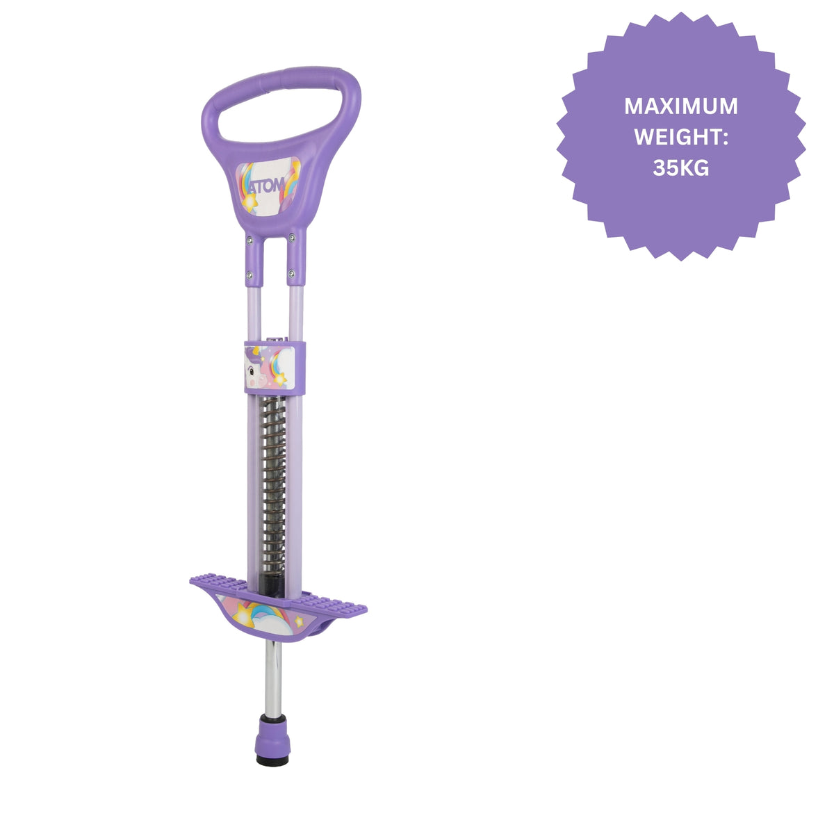 ATOM Light-Up Pogo Stick - Unicorn