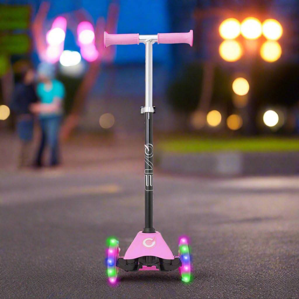 EVO Light Up Mini Cruiser Scooter - Baby Pink
