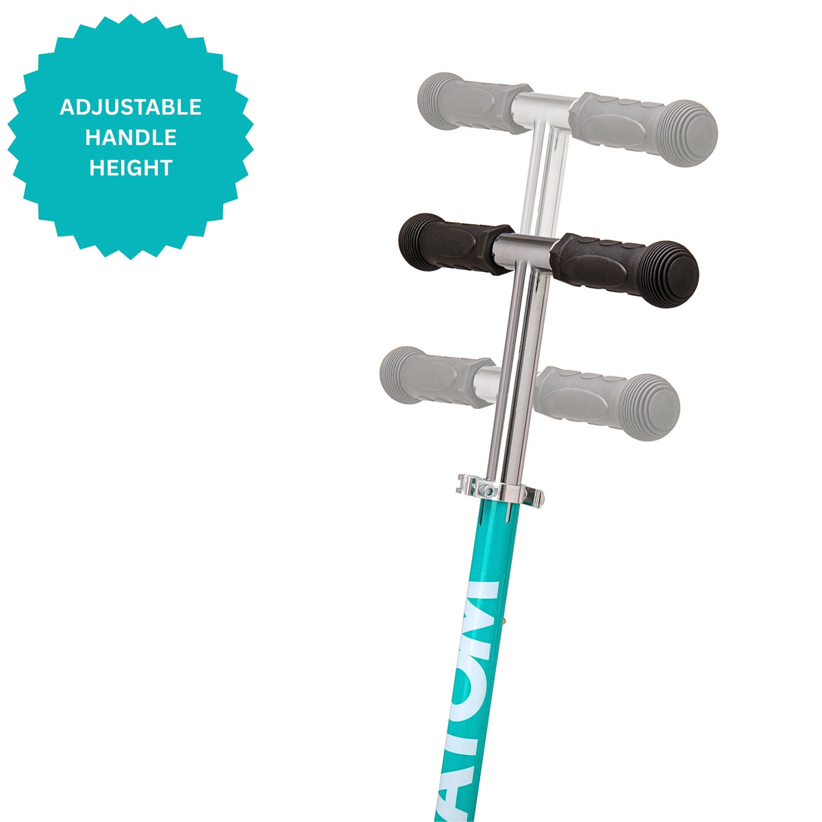 ATOM Light Up Inline Scooter - Teal