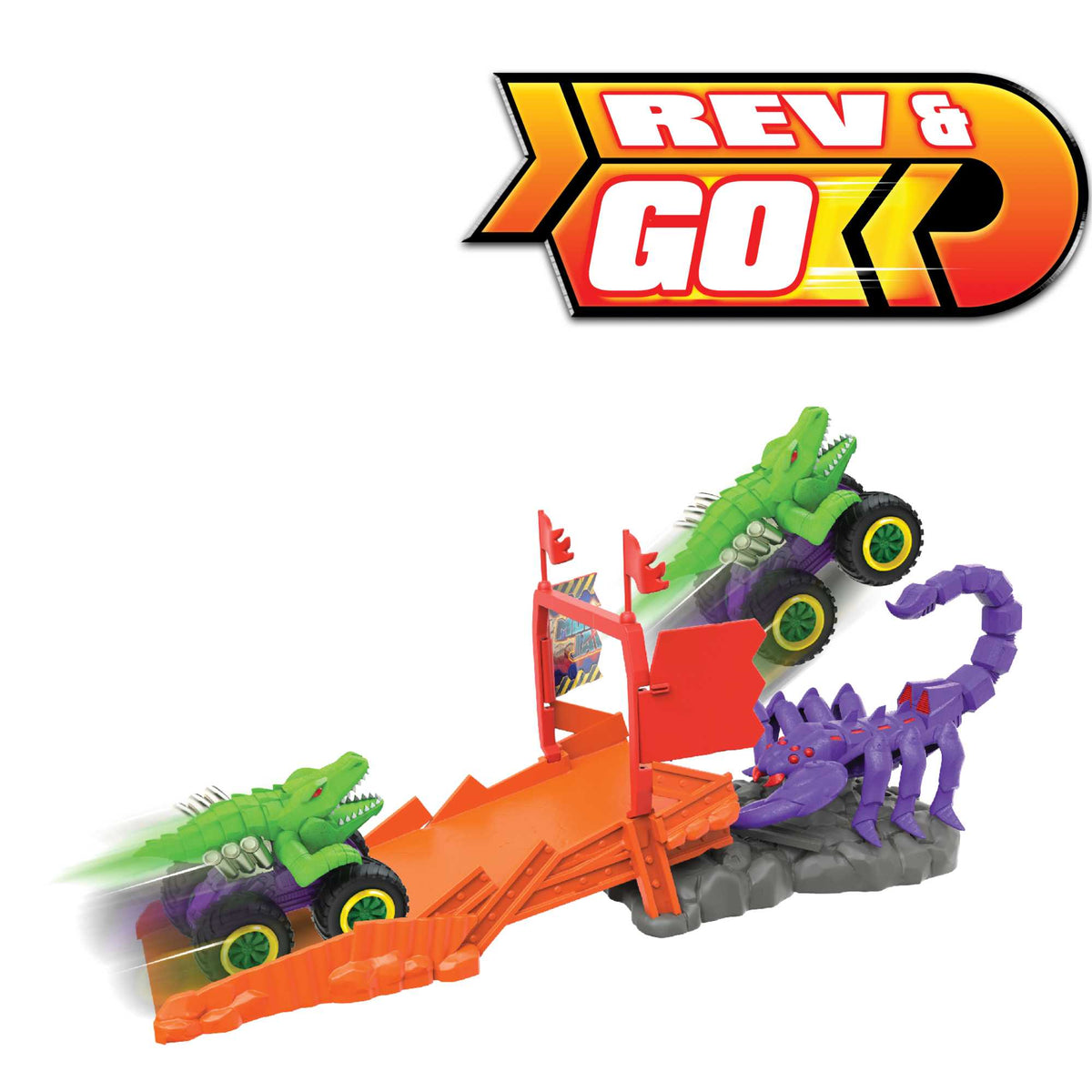 Teamsterz Monster Jaws Scorpion Slam Playset