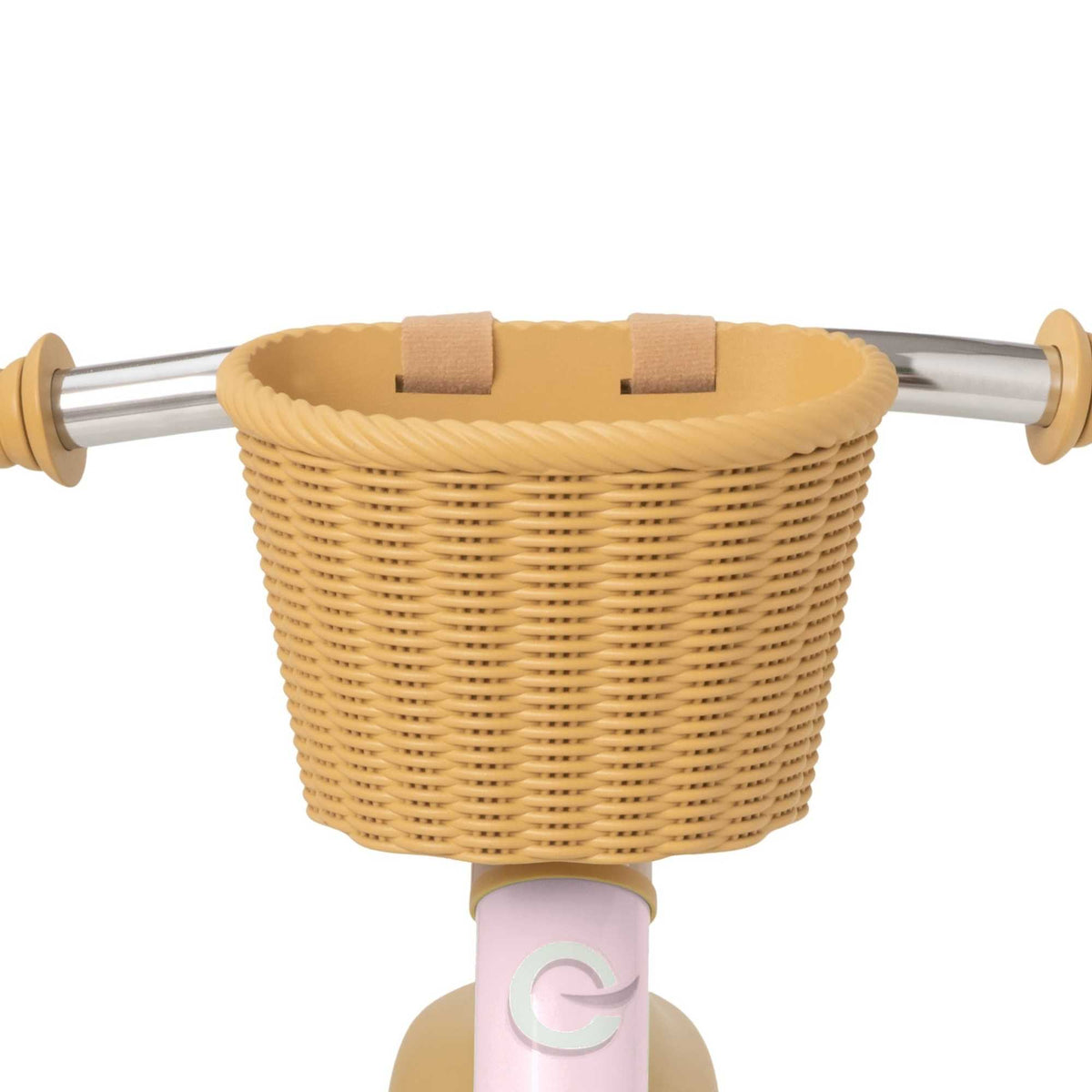 EVO 10" Glider Balance Bike With Basket - Pink