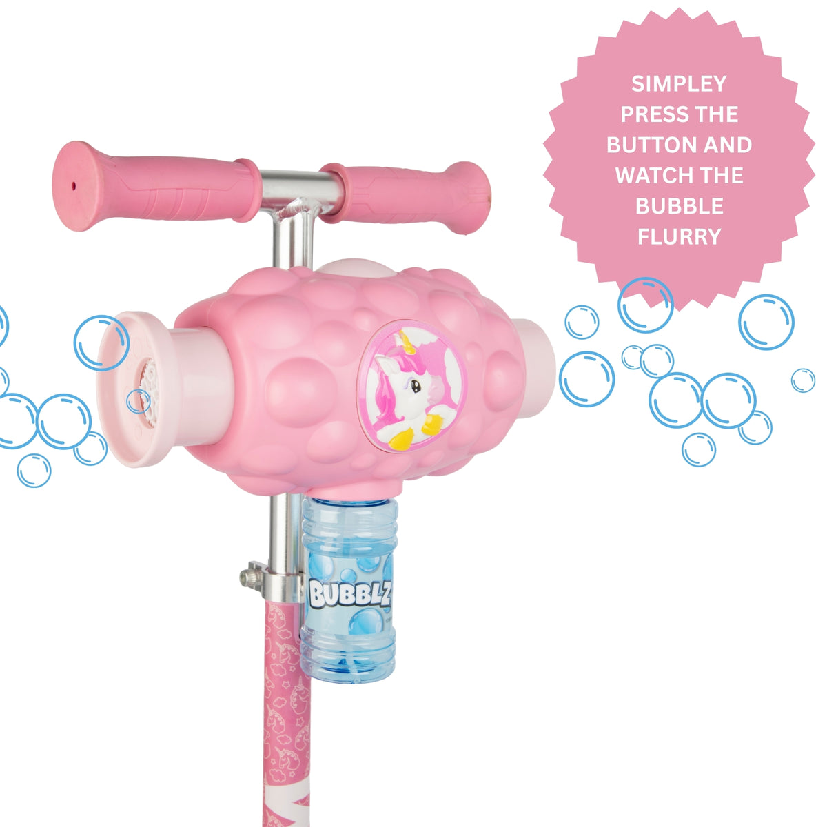 ATOM Childrens Bubble Cruiser Scooter - Unicorn
