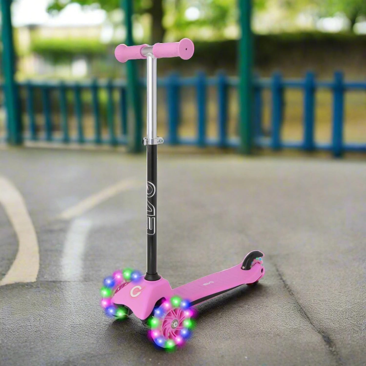 EVO Light Up Mini Cruiser Scooter - Baby Pink