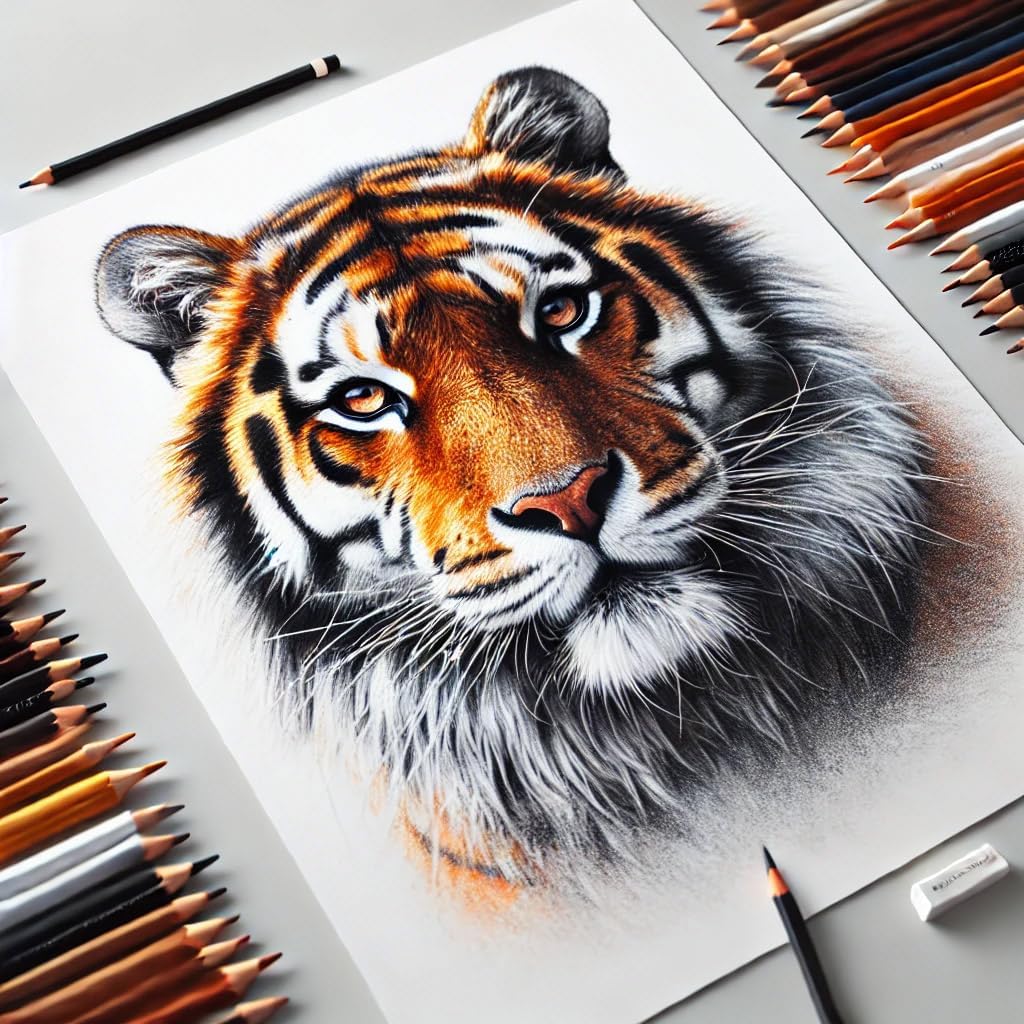 FairFax & Co A4 Sketch Pad 40 Sheets – Premium Drawing Paper for Pencil, Graphite & Charcoal