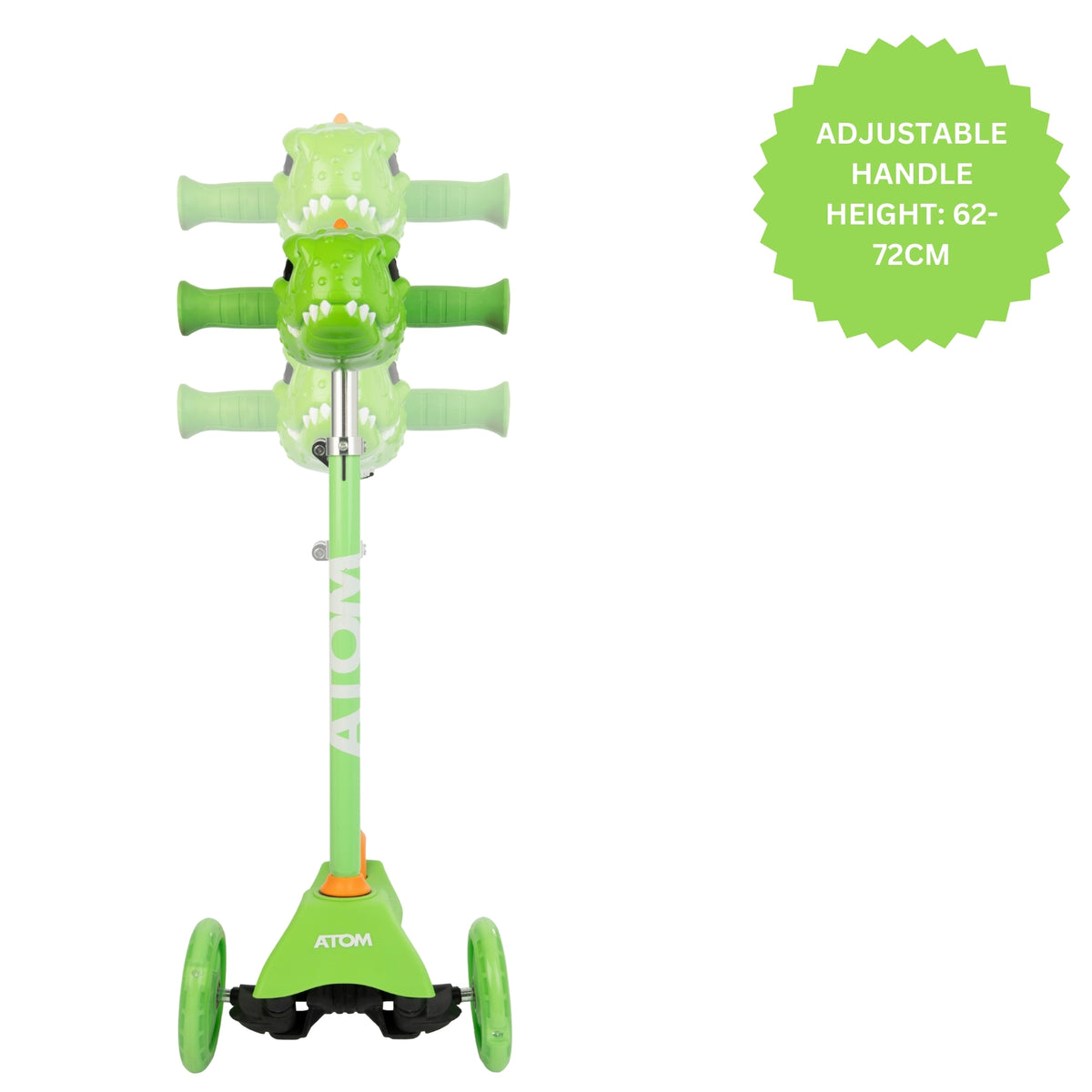 ATOM Light Up Mini Cruiser Scooter - Dinosaur
