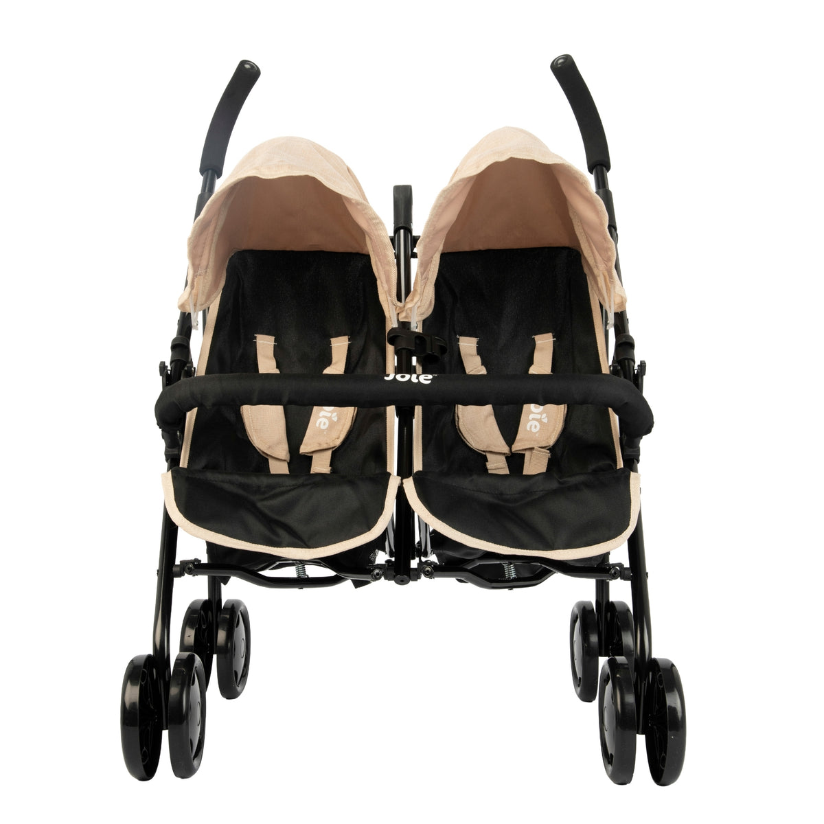 Joie Aire Twin Dolls Stroller - Stone & Black