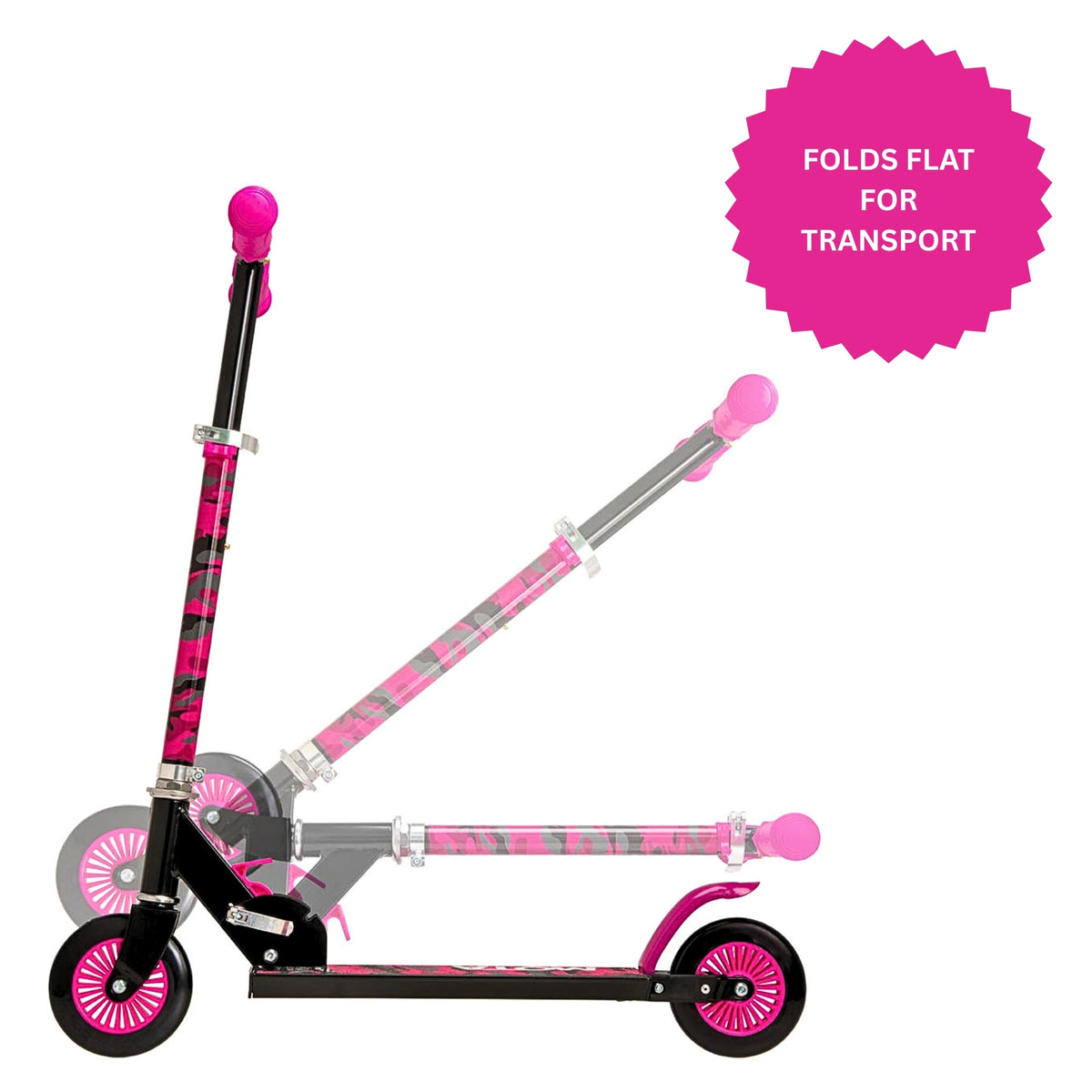 ATOM Inline Scooter - Pink Camouflage