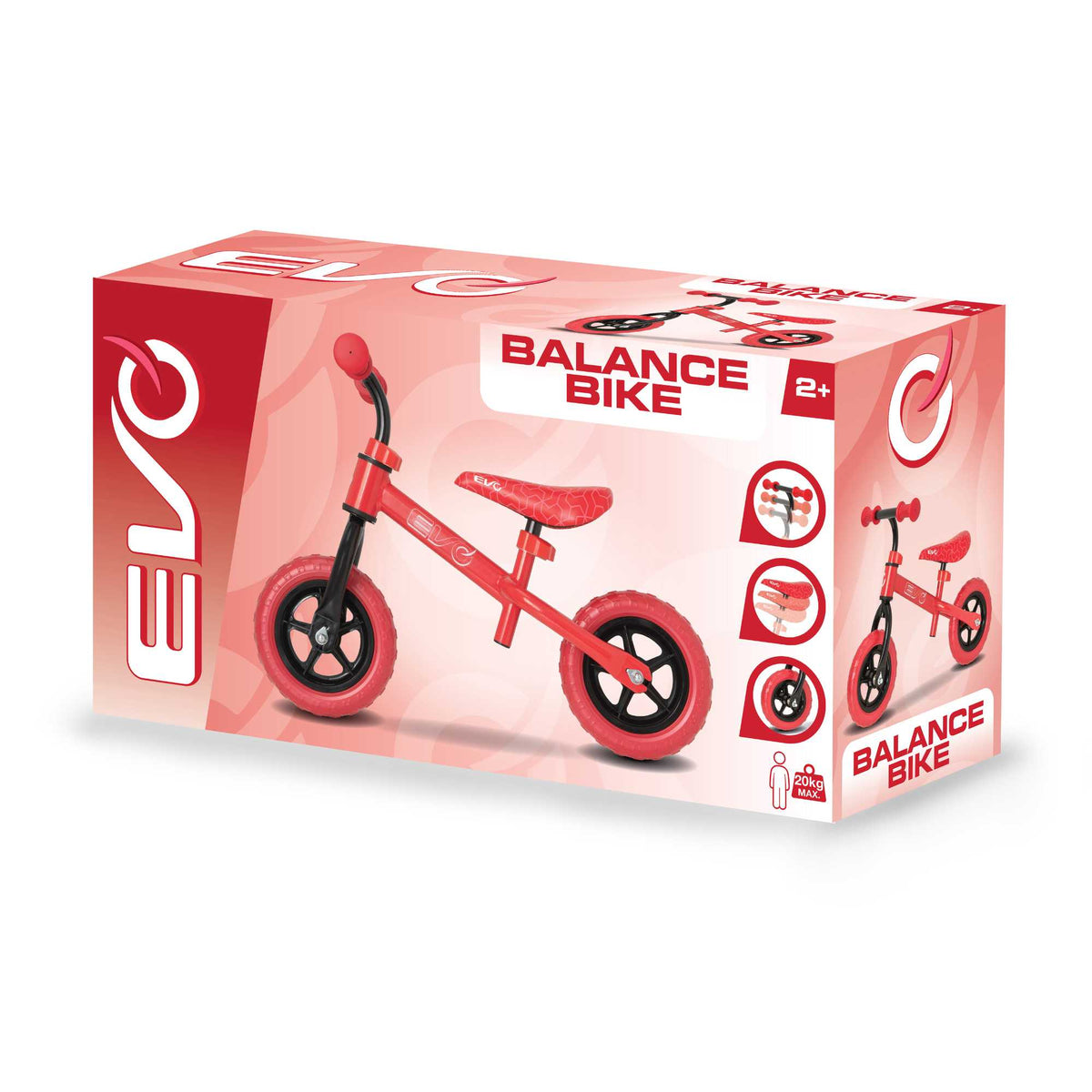 EVO 8" Balance Training Bike - Red