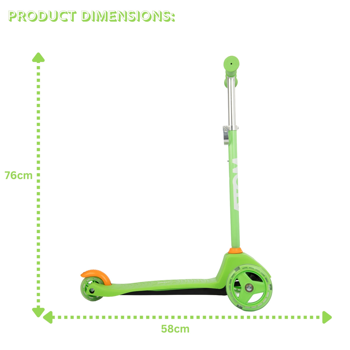 ATOM Light Up Mini Cruiser Scooter - Dinosaur