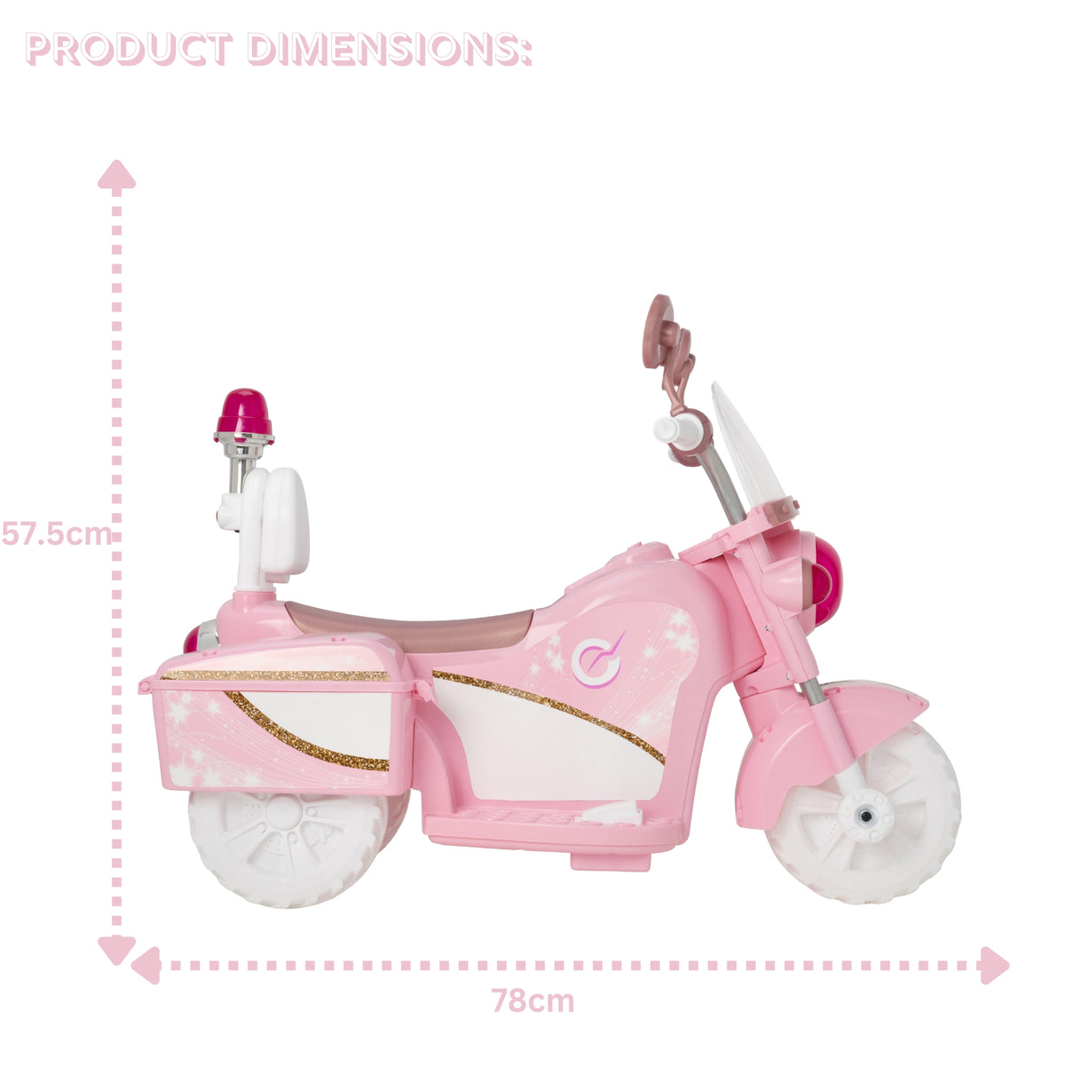 Evo 6V Kids Electric Ride-On Dream Mini Trike Bike