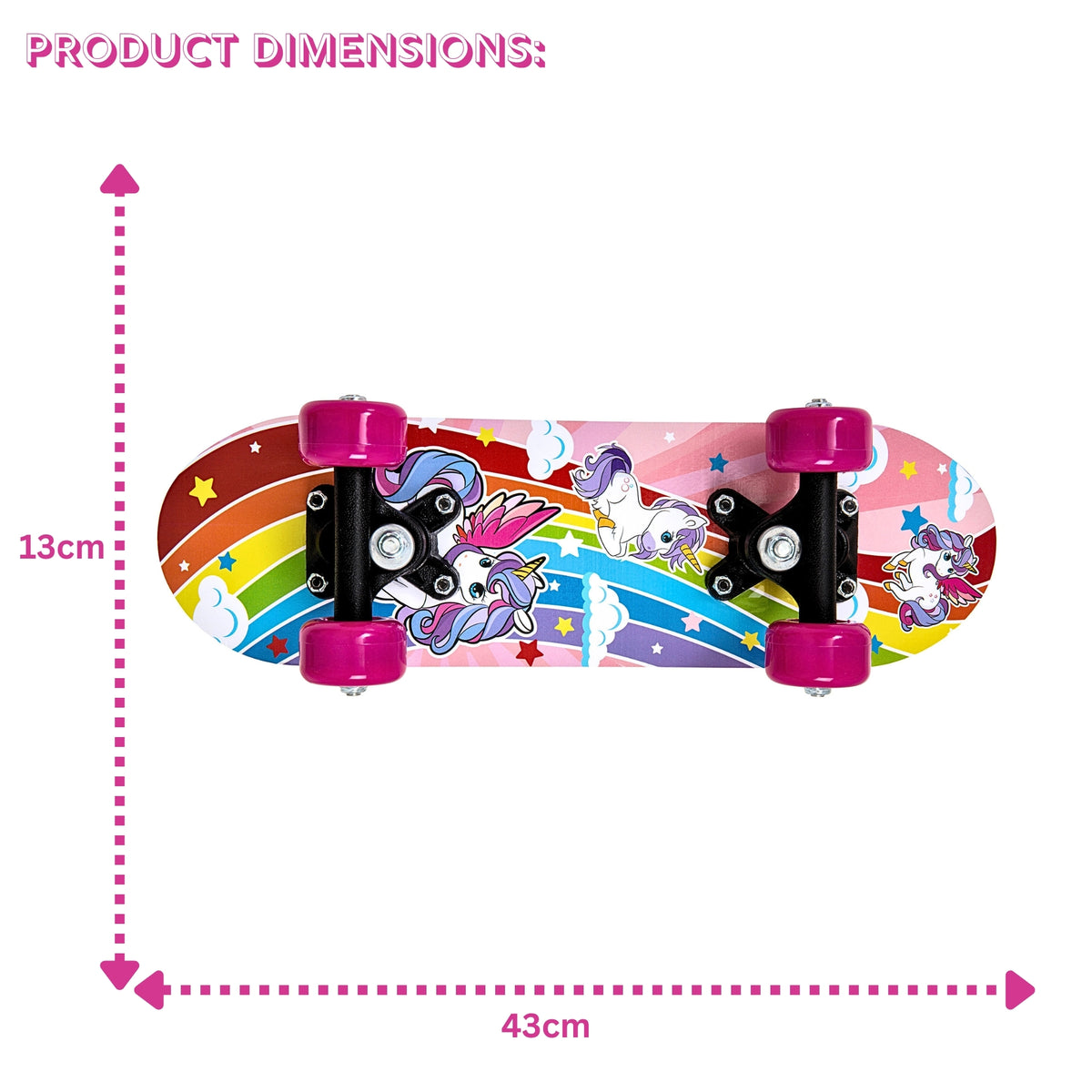 ATOM 17" Skateboards - Unicorn