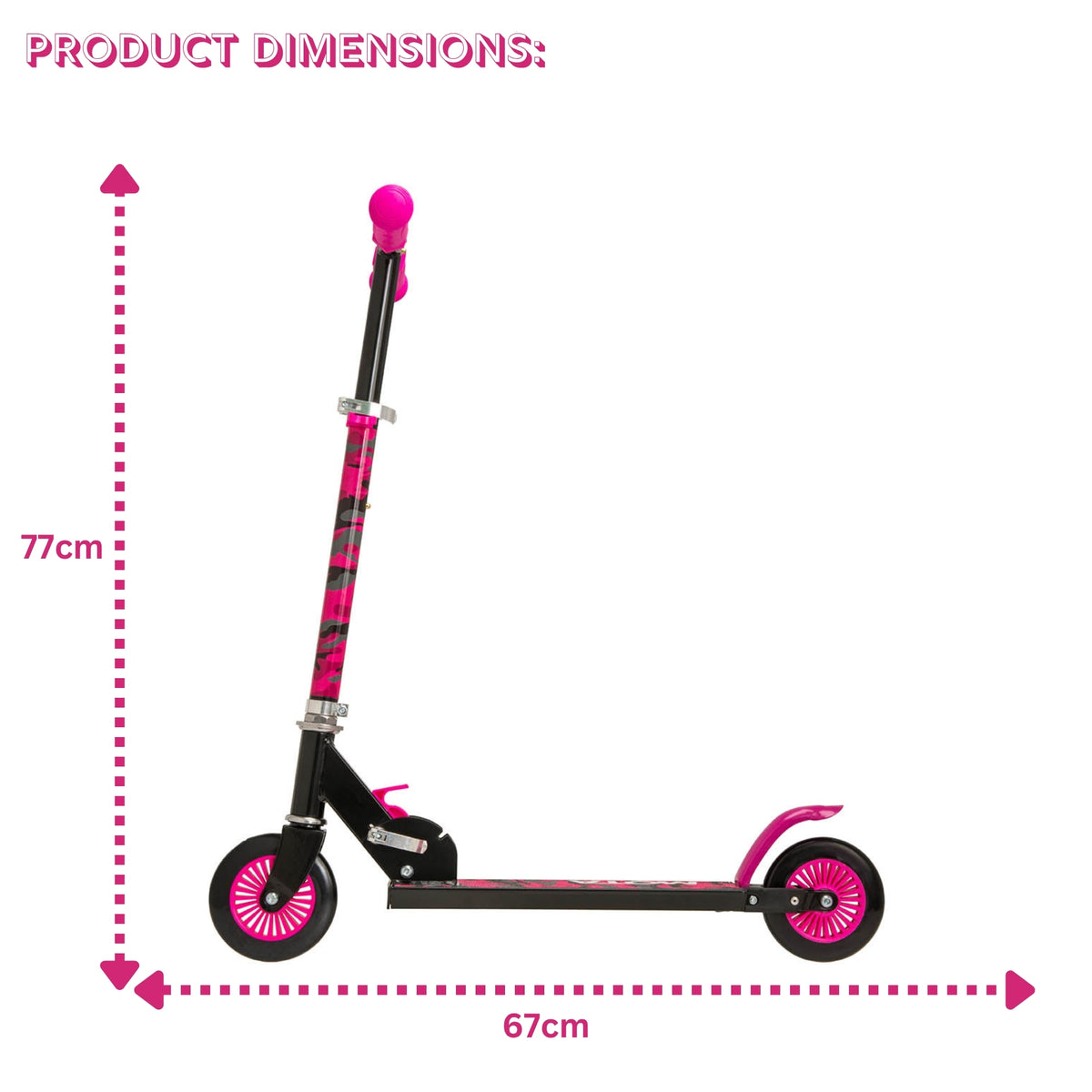 ATOM Inline Scooter - Pink Camouflage