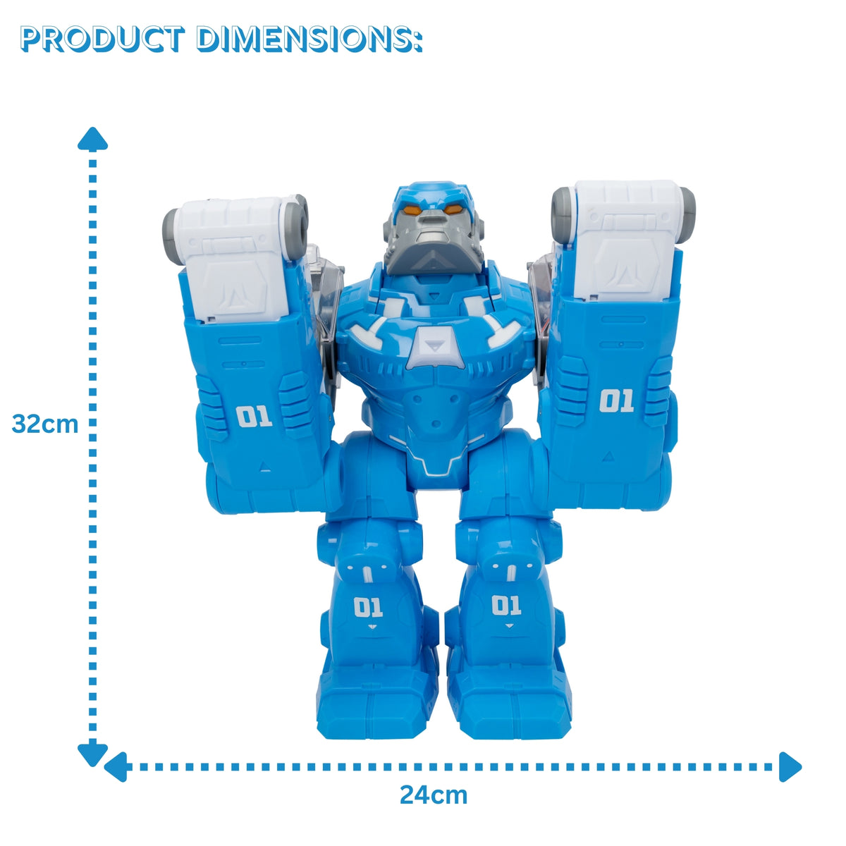 Teamsterz Robo Wreckers Gorilla Slam Playset - Includes Die-Cast Car