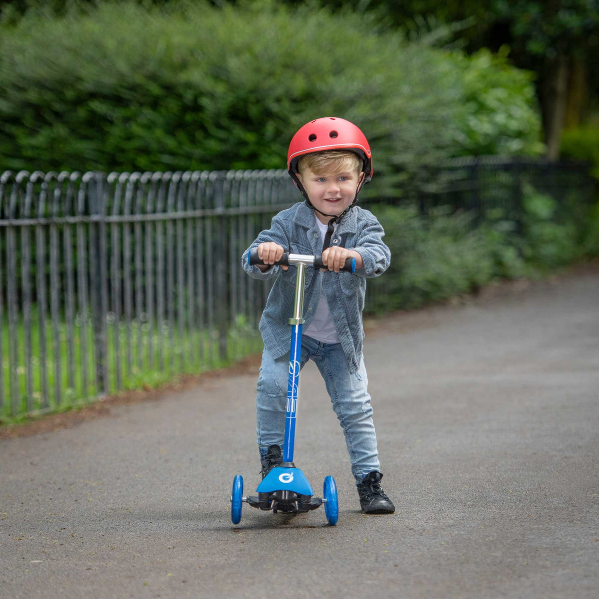 EVO 3 in 1 Cruiser Toddler Ride On & Scooter - Blue