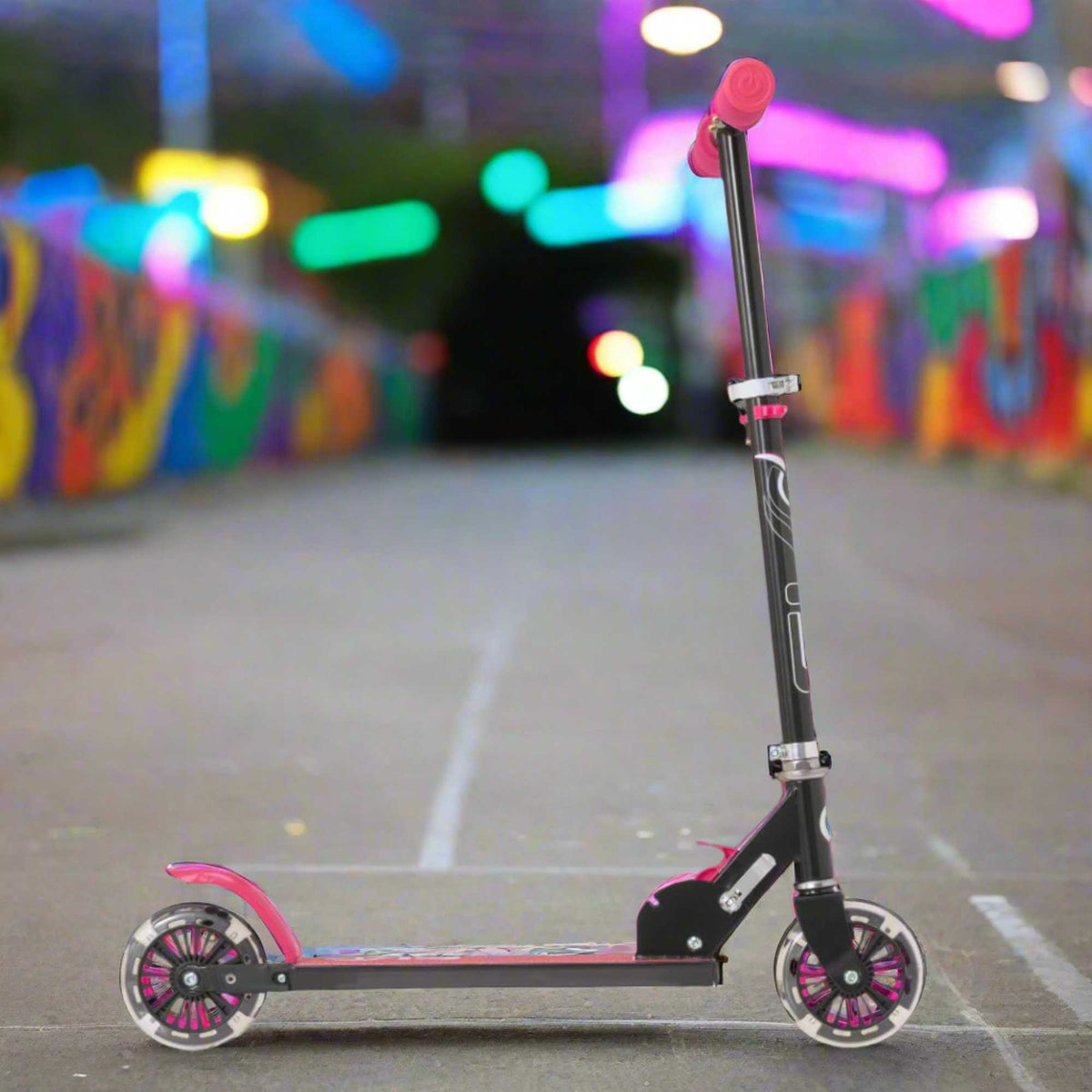 EVO Light Up Inline Scooter - Pink