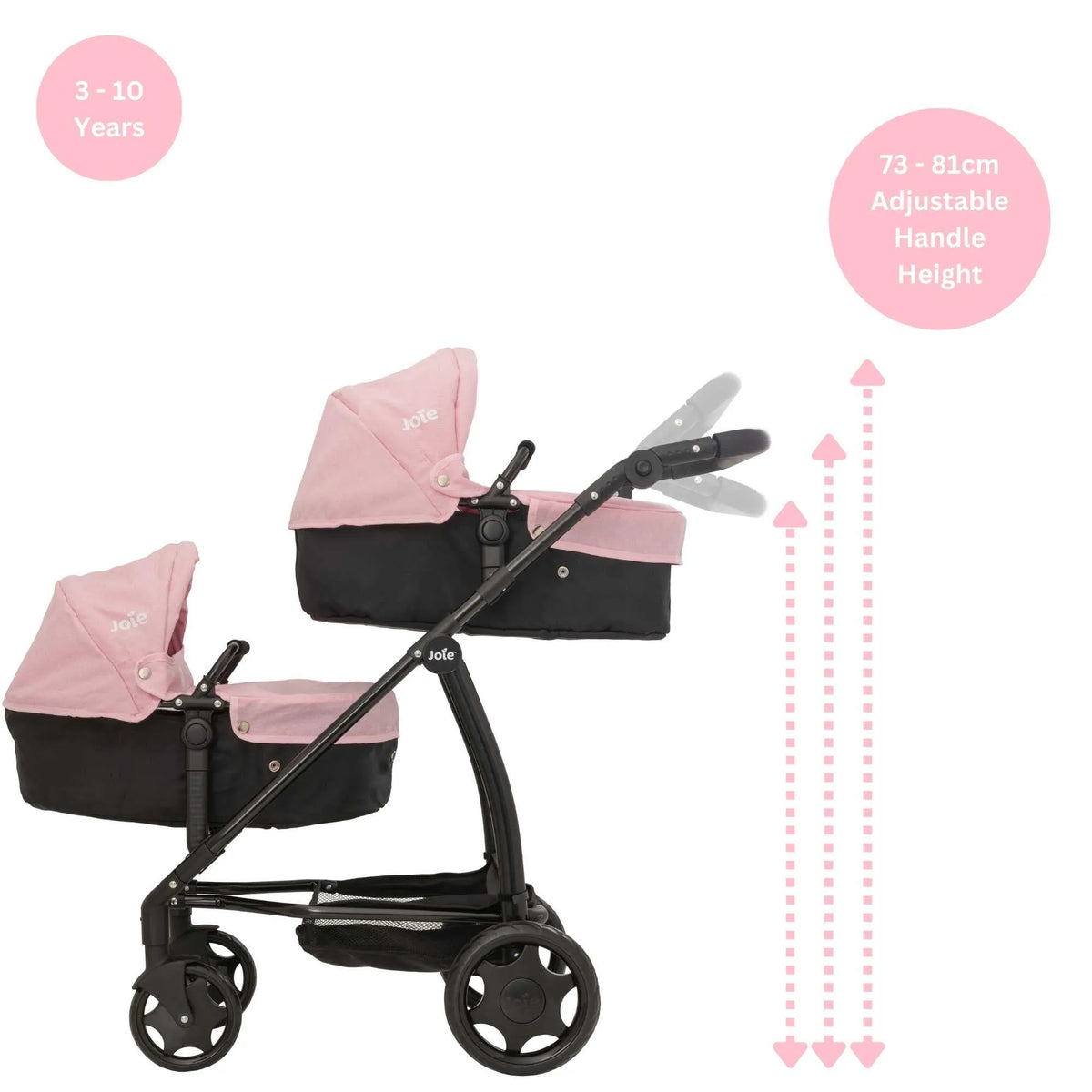 Joie Evalite Dolls Pram - 9 Play Modes