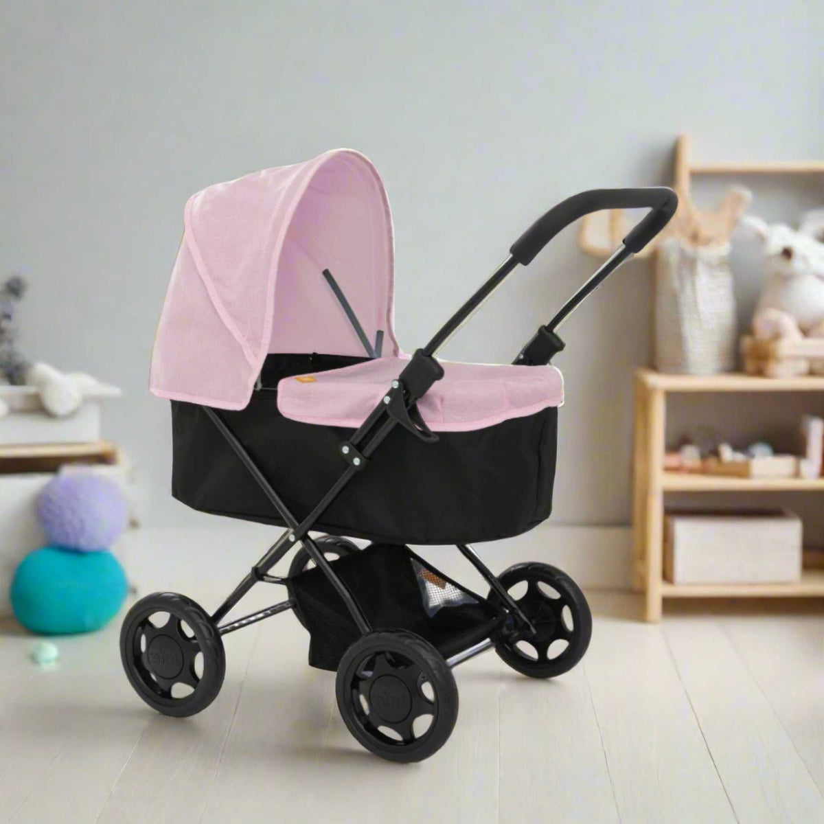 Joie Baby Dolls Pram - Pink & Black