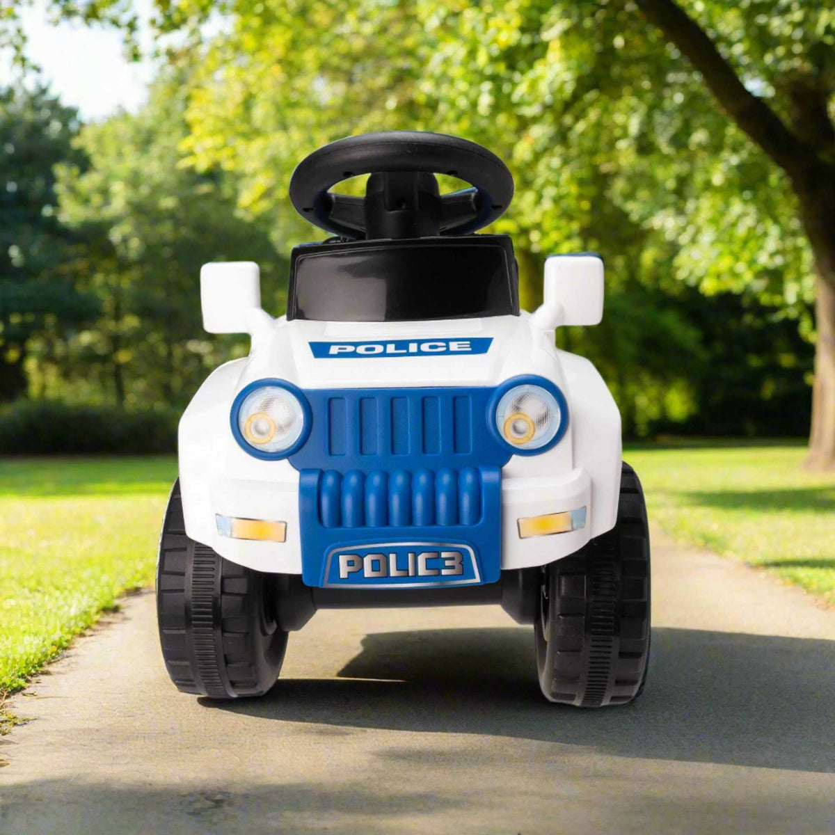 EVO Electric Ride On Police 4x4 Truck