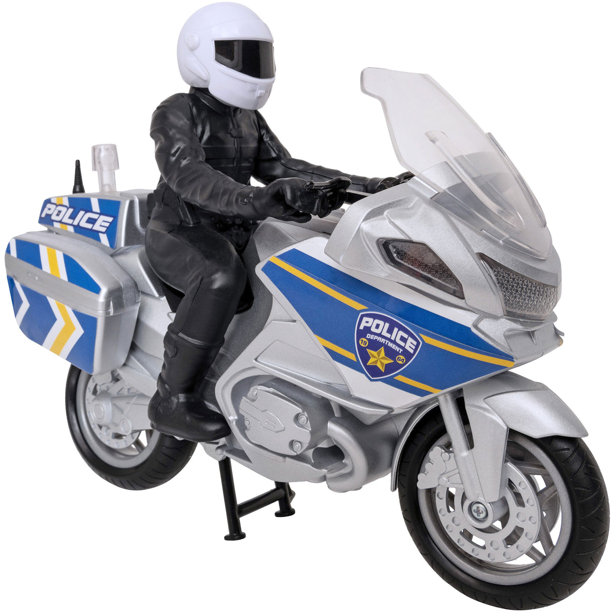 Teamsterz Mighty Machines Medium Police Bike