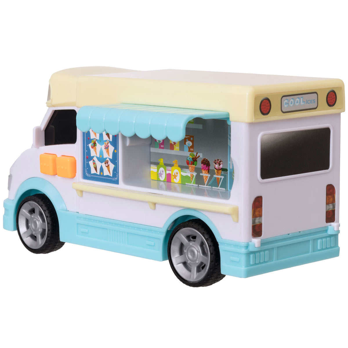 Teamsterz Mighty Machines Small Light & Sound Ice Cream Truck