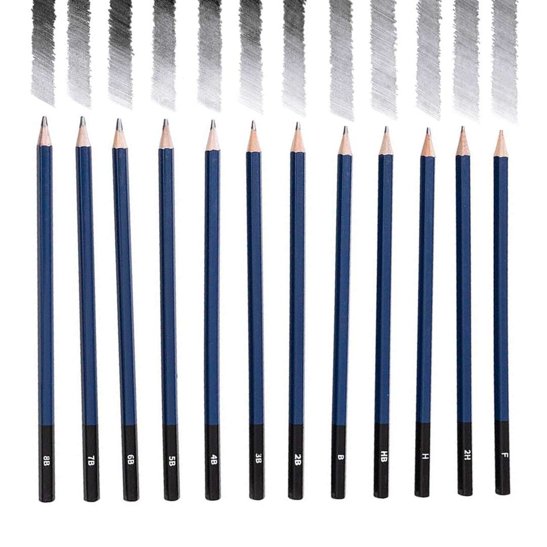 FairFax & Co 72 Piece Pencil Drawing Set – Professional Sketching & Coloured Art Kit