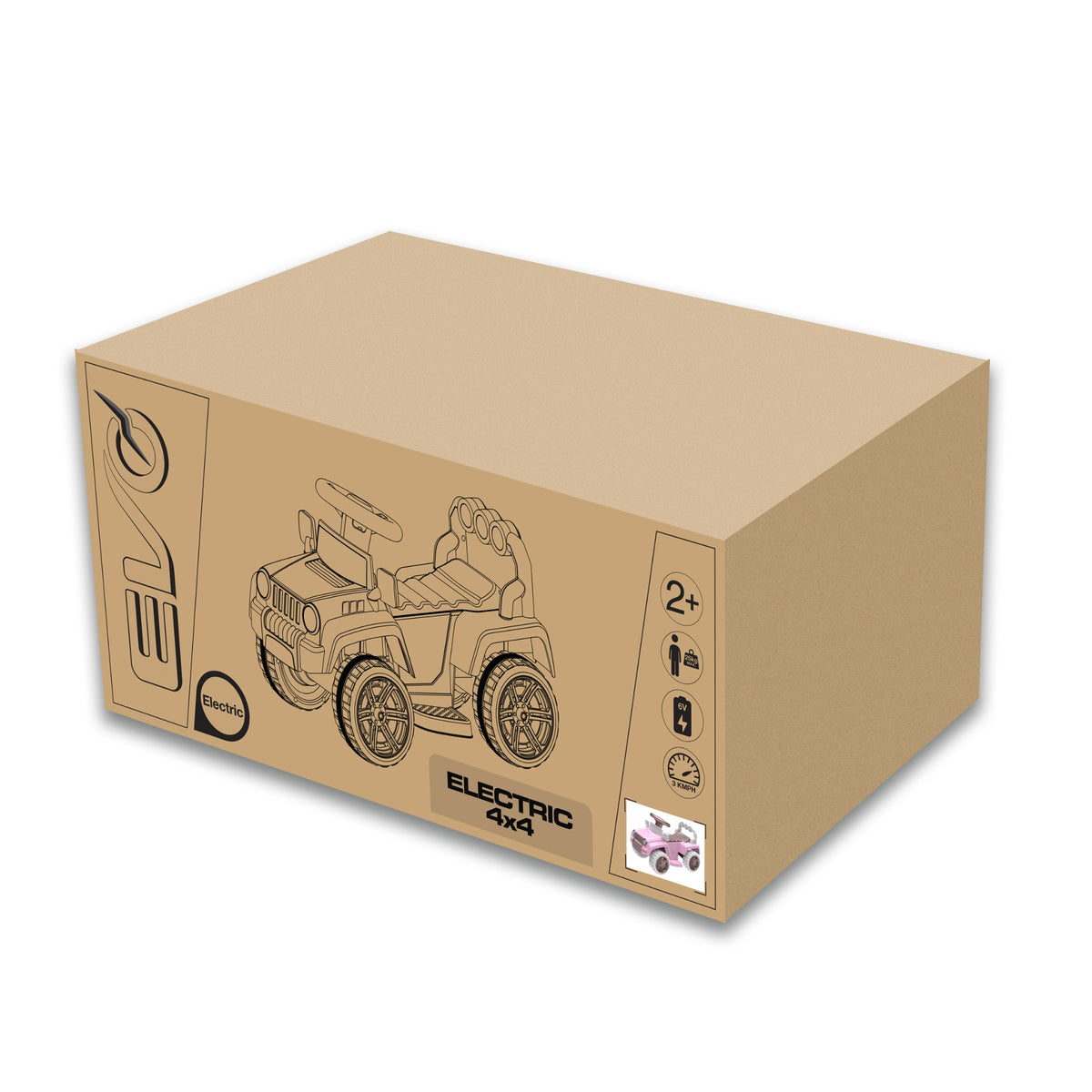 Evo 6V Kids Electric Ride-On Dream 4x4 Truck Electric Ride Ons