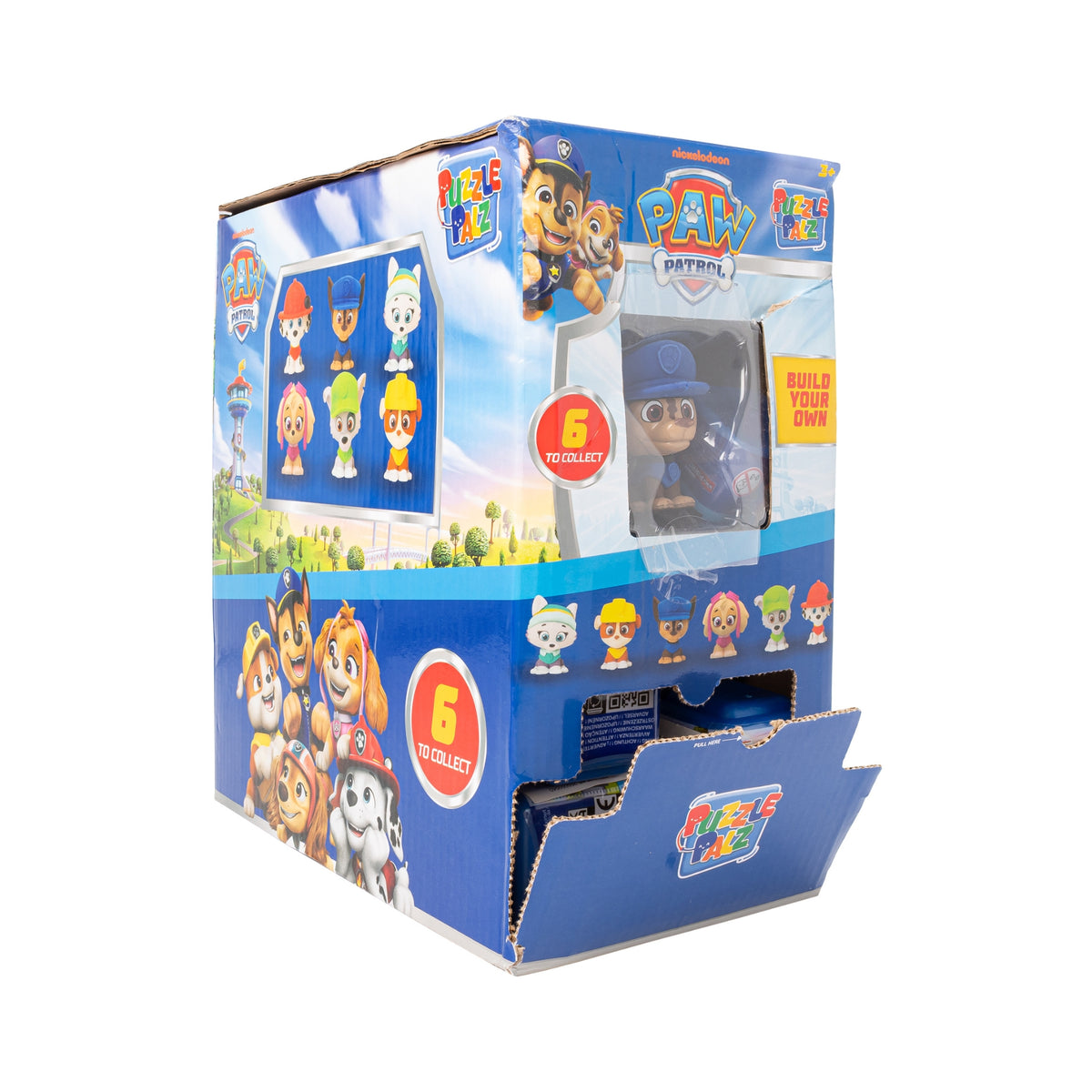 Paw Patrol Puzzle Palz - 30 Paw Patrol Figure Erasers Art Supplies