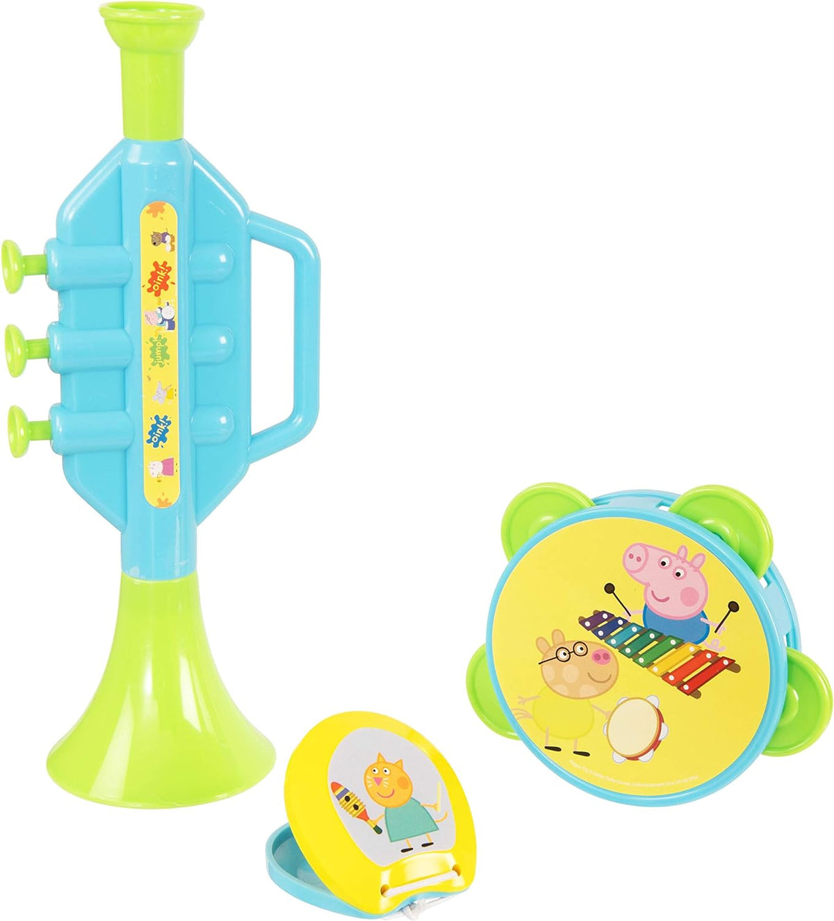 peppa pig musical toy, musical toy for children , musical playset for kids , peppa pig playset, music toys, interactive toys, kids case, kids music toys, nickelodeon toys , kids maracas, peppa pig, george pig, mummy pig, daddy pig musical instruments