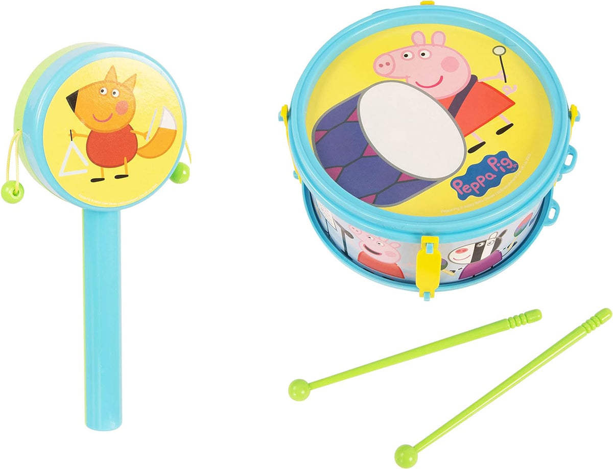 peppa pig musical toy, musical toy for children , musical playset for kids , peppa pig playset, music toys, interactive toys, kids case, kids music toys, nickelodeon toys , kids maracas, peppa pig, george pig, mummy pig, daddy pig musical instruments