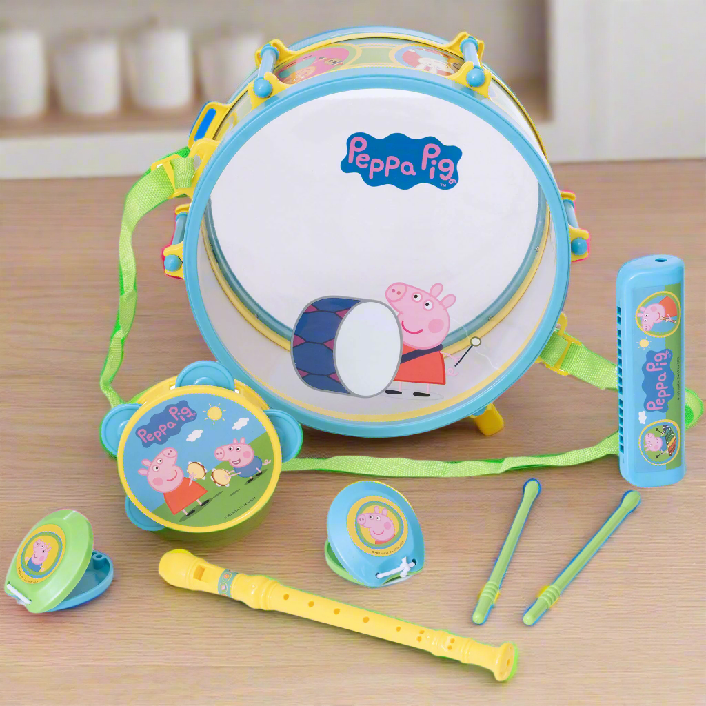 Peppa Pig Toy Drum Set